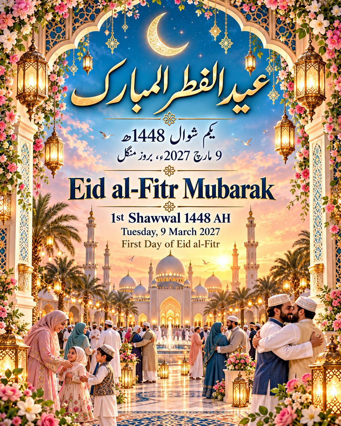 FIRST DAYS OF the months of Hijree year 1448